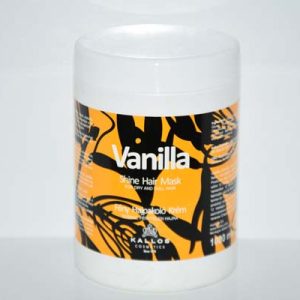 Kallos Vanilla Shine Hair Mask για ξηρα και θαμπα μαλλια 1000ml