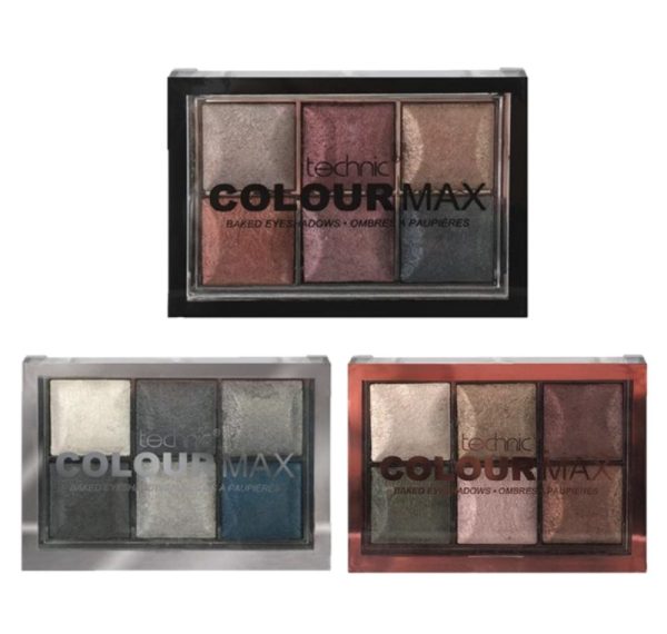 Technic Colour Max Baked Eyeshadows