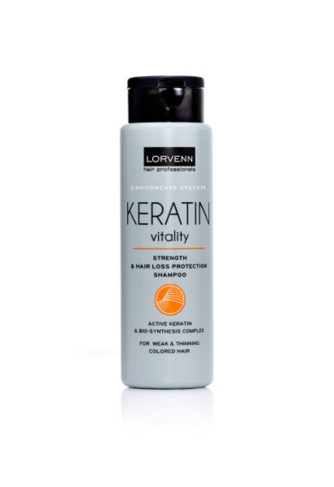 LORVENN KERATIN VITALITY STRENGTH & HAIR LOSS PROTECTION SHAMPOO 300 ml