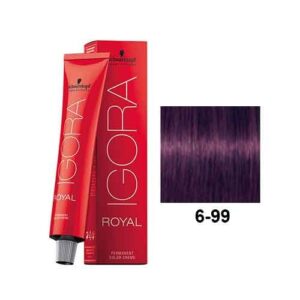 IGORA ROYAL No 6-99 Ξανθό Σκούρο Έντονο Βιολέ 60ml