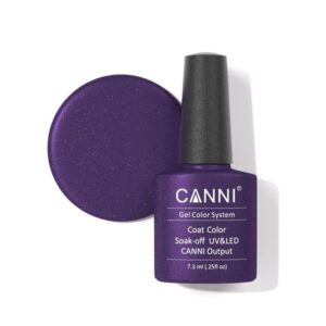 Canni 190 Purple Glitter 7.3ml