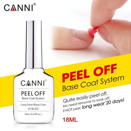 CANNI Base Coat Easy Peel off 18ml - Image 8