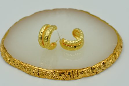 ANCIENT GOLD HOOPS - Image 3