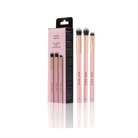 MON REVE ALL ABOUT EYES 3 BRUSH SET - Image 3