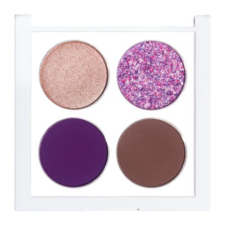 SEVENTEEN VIBRANT EYES QUAD PALETTE NO. 03 PURPLE POP - Image 4