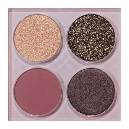 SEVENTEEN Vibrant Eyes Quad Palette No.07 Nude Poetry - Image 4