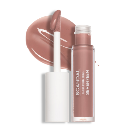 Seventeen Scandal Gloss in Oil Serum 02 Nude Being - Image 1