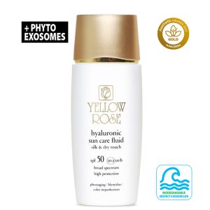 HYALURONIC SUN CARE FLUID SPF50 silk & dry touch YELLOW ROSE